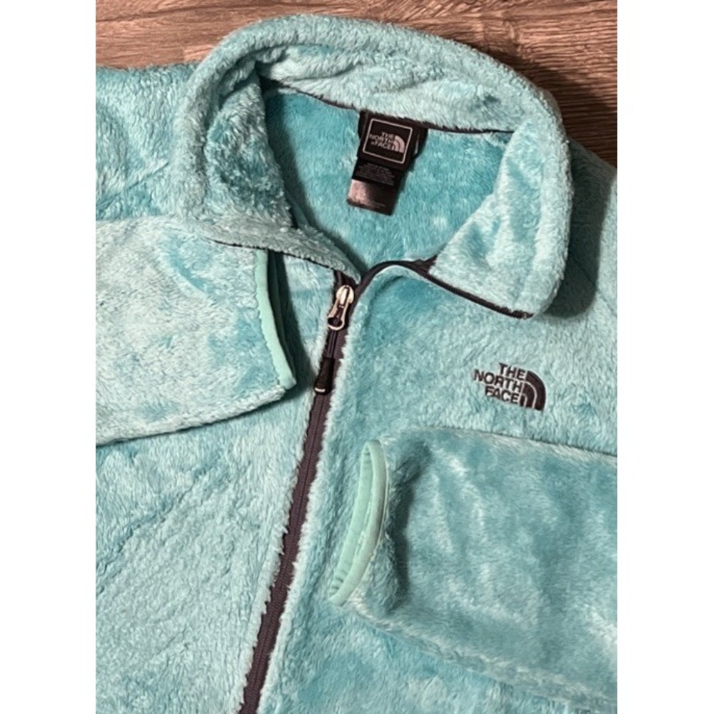 The North Face Women's Osito 2 Fleece Full Zip Jacket Size Large in Turquoise